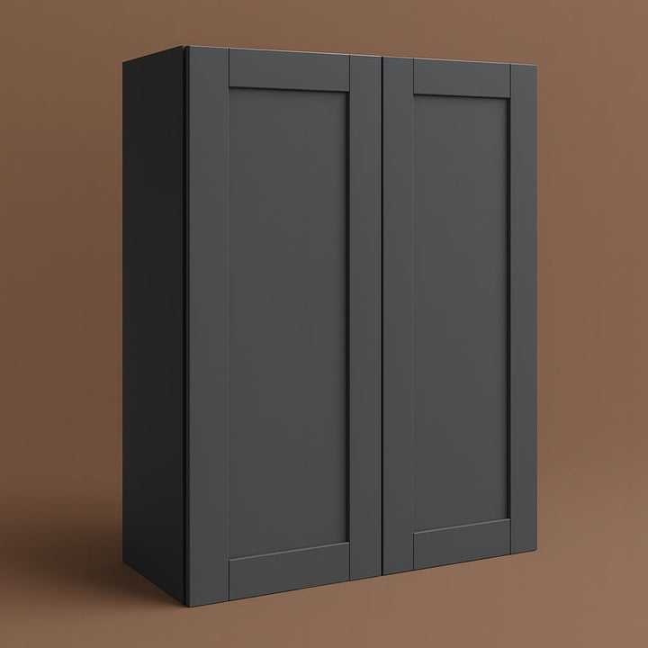 MILL'S PRIDE Richmond Venetian Onyx Plywood Shaker Wall Kitchen Cabinet, 24x12x36