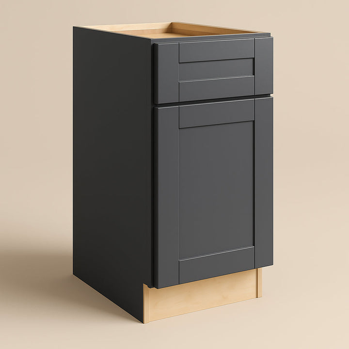 MILL'S PRIDE Richmond Venetian Onyx Shaker Base Kitchen Cabinet - Soft Close, Ready to Assemble