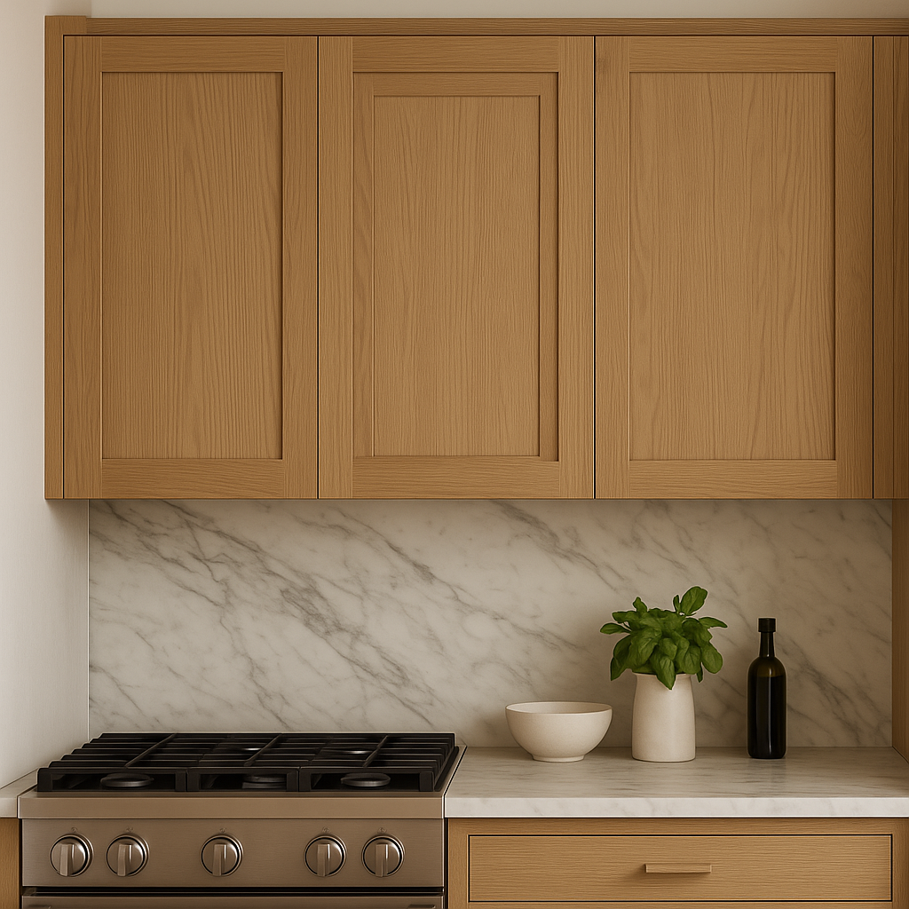 Hampton Bay Avondale 36-inch White Oak Shaker Wall Kitchen Cabinet