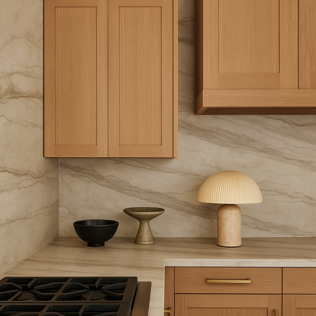 Hampton Bay Avondale White Oak Shaker Wall Kitchen Cabinet, 30x12x36 in.