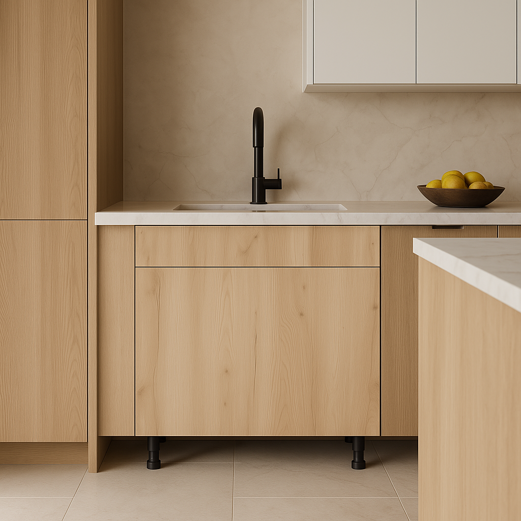 Cambridge Radiance 30 in. Light Oak Sink Base Cabinet