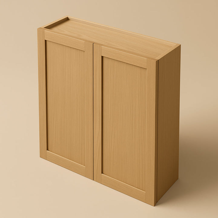 Hampton Bay Avondale 36 in. White Oak Shaker Wall Kitchen Cabinet