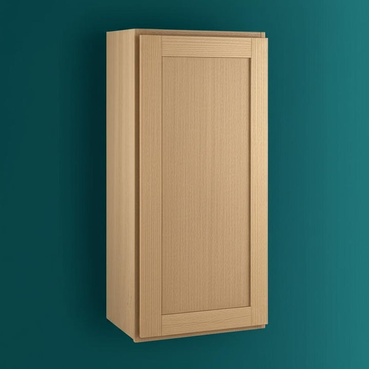 Hampton Bay Avondale White Oak Shaker Wall Kitchen Cabinet, 18x12x36 in.