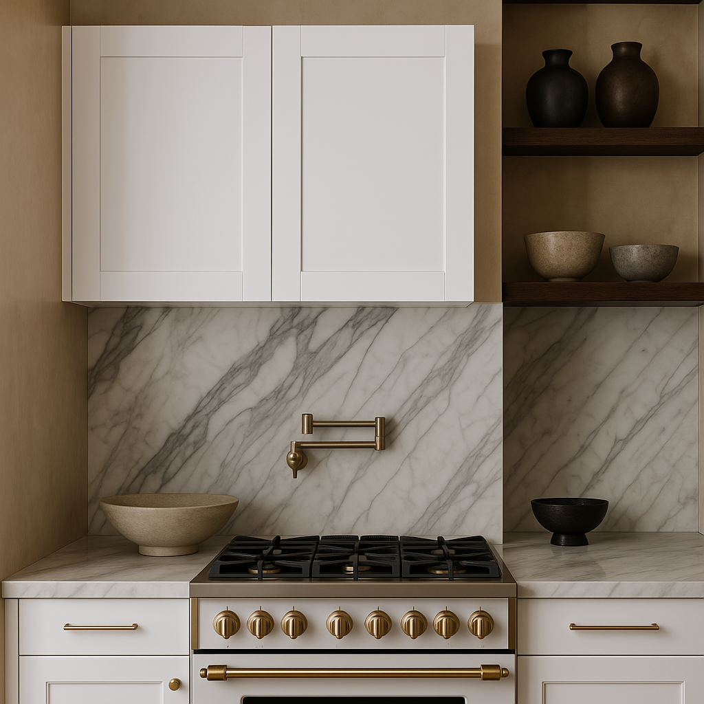 MILL'S PRIDE Richmond Verona White Shaker Wall Kitchen Cabinet - 30 in W x 12 in D x 24 in H