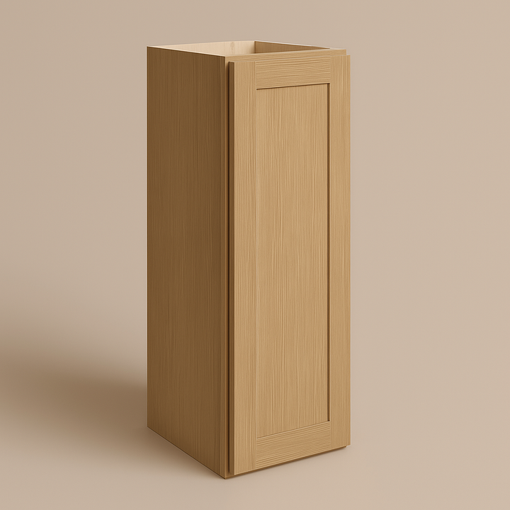 Hampton Bay Avondale Shaker Wall Kitchen Cabinet in White Oak - 12x12x36