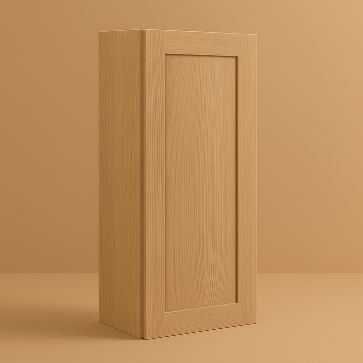 Hampton Bay Avondale White Oak Shaker Wall Kitchen Cabinet, 15x12x36 in.