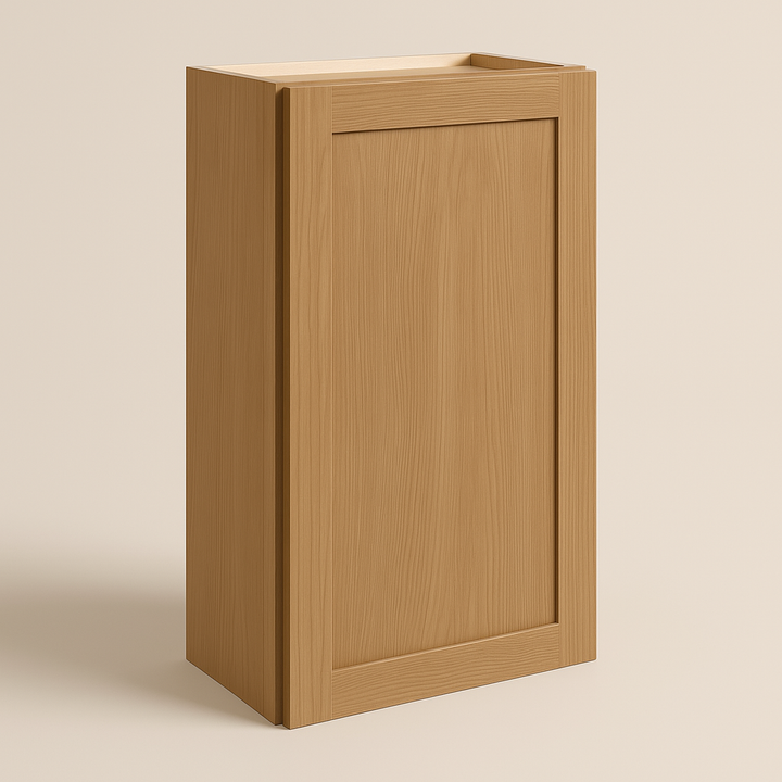 Hampton Bay Avondale Shaker Wall Kitchen Cabinet in White Oak - 21x12x36