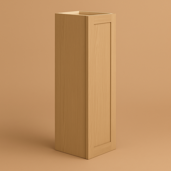 Hampton Bay Avondale Shaker Wall Kitchen Cabinet in White Oak - 12x12x42