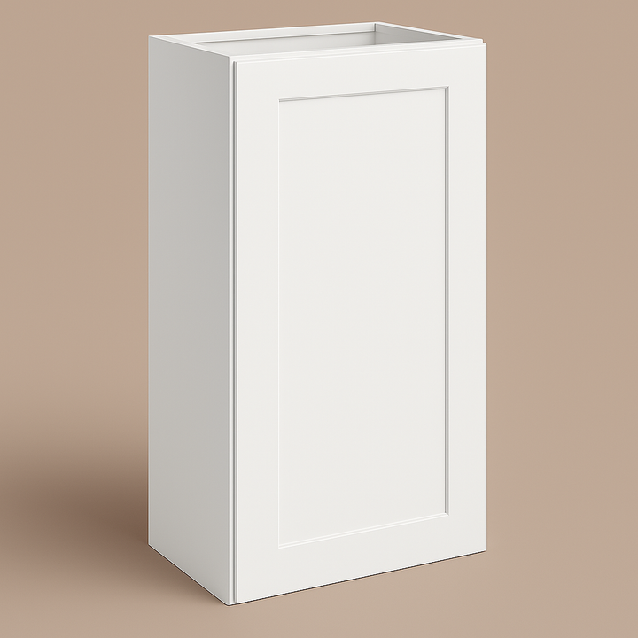 Design House Brookings Shaker 1-Door Wall Kitchen Cabinet in White