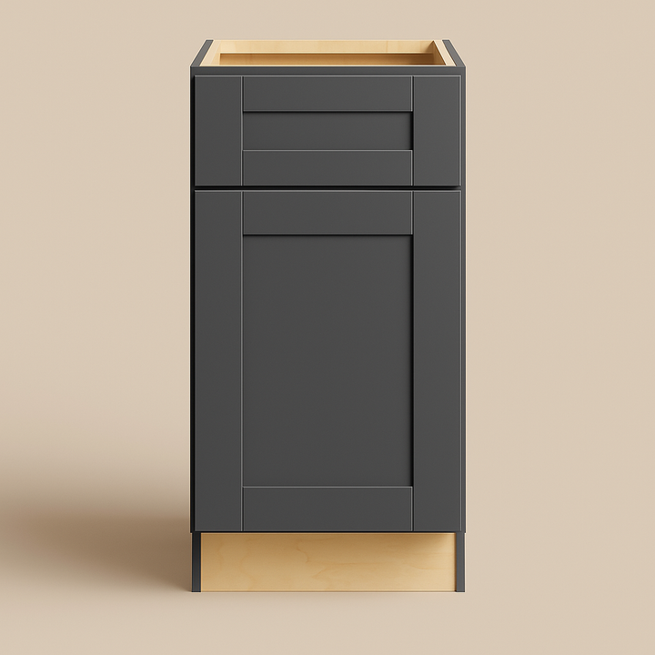 MILL'S PRIDE Richmond Venetian Onyx Shaker Base Kitchen Cabinet - Soft Close, Ready to Assemble