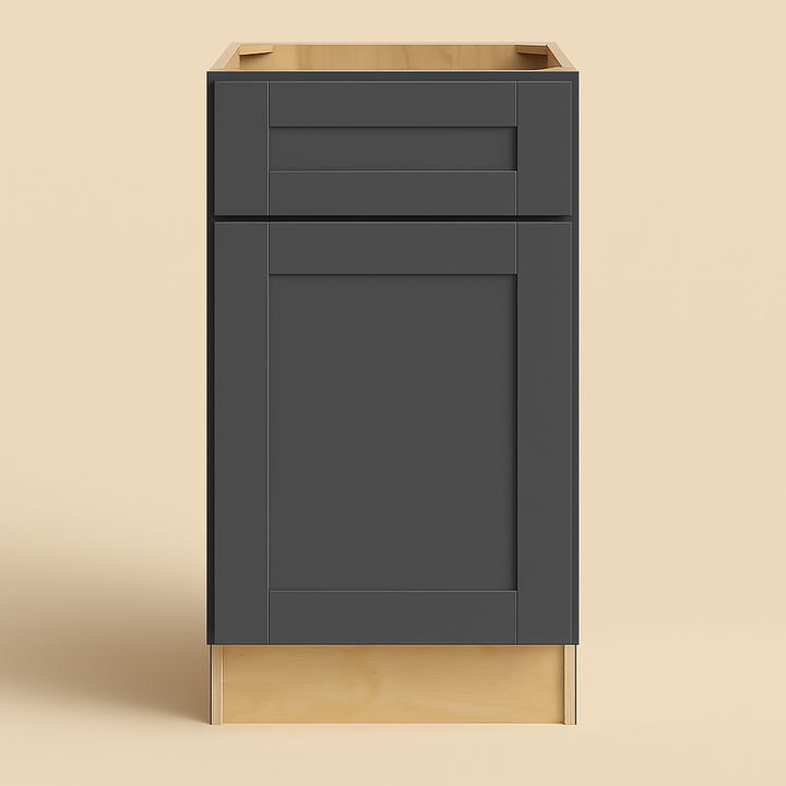 MILL'S PRIDE Richmond Venetian Onyx Shaker Base Kitchen Cabinet - Soft Close, Ready to Assemble