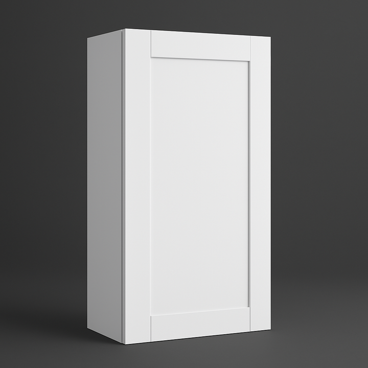 MILL'S PRIDE Richmond Verona White Shaker Wall Kitchen Cabinet - 21 in W x 12 in D x 42 in H