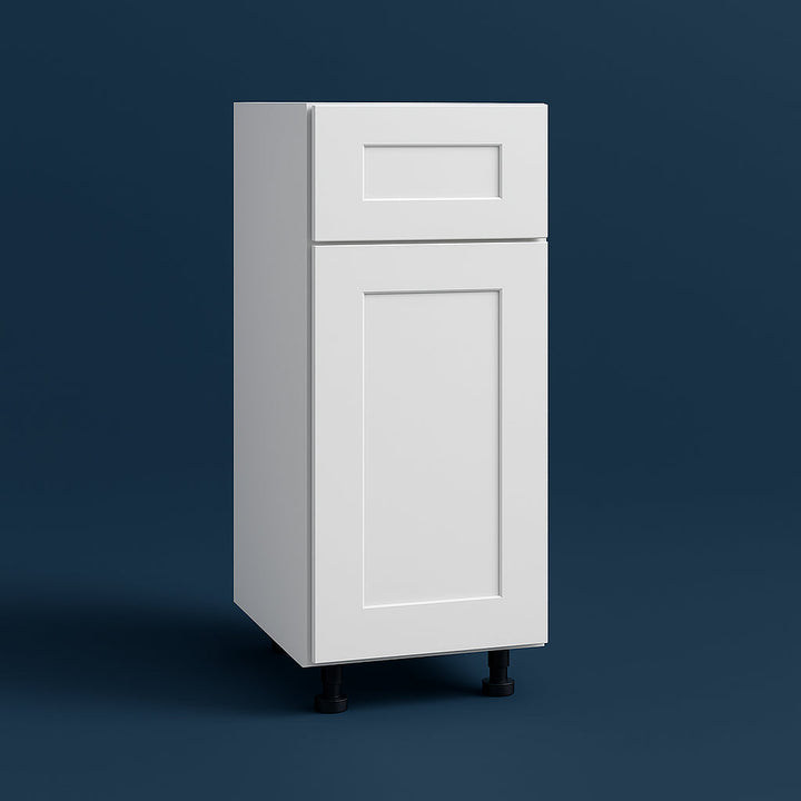 Cambridge Everest White Shaker Base Kitchen Cabinet, Ready to Assemble
