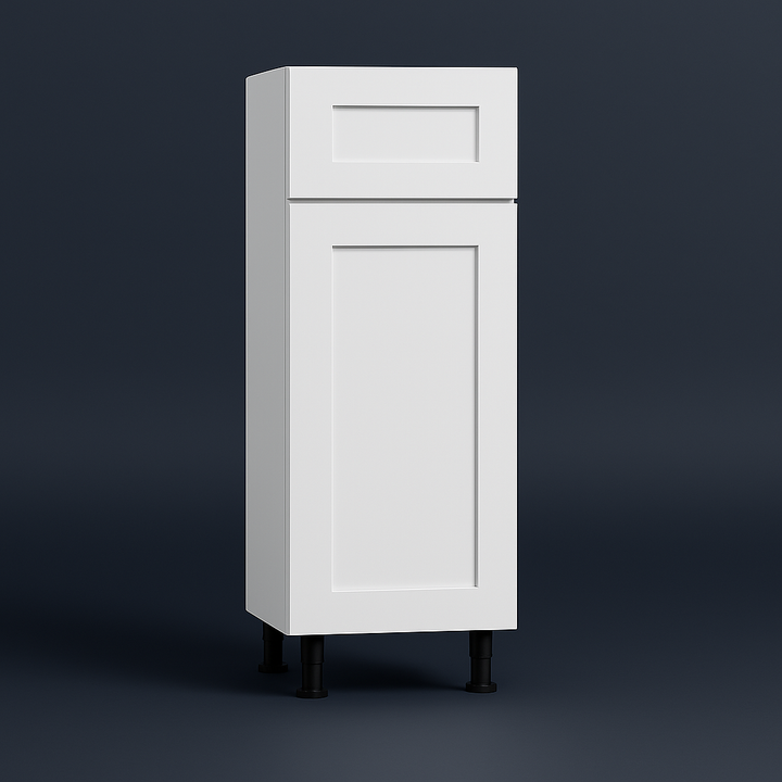 Cambridge Everest 18-inch White Shaker Base Kitchen Cabinet