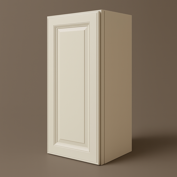 LIFEART CABINETRY Newport Ready to Assemble Wall Cabinet with Adjustable Shelves in Classic White
