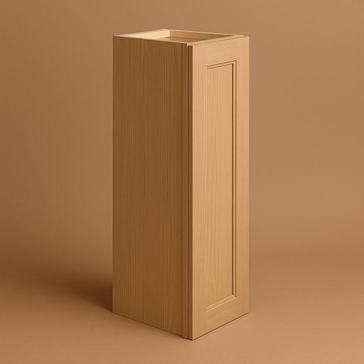 Hampton Bay Avondale White Oak Shaker Wall Kitchen Cabinet, 9x12x36 in.