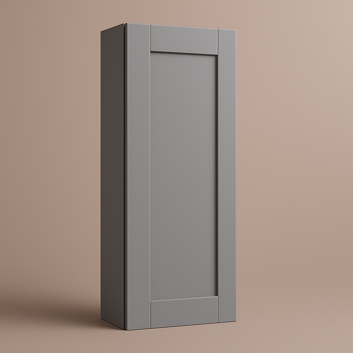 MILL'S PRIDE Richmond Vesuvius Gray Plywood Shaker Wall Kitchen Cabinet