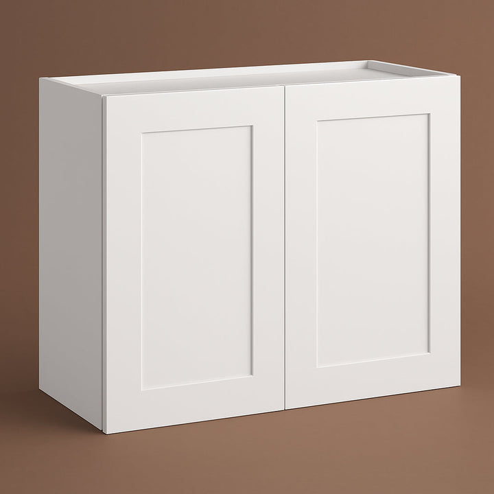 Design House Brookings Solid Wood Shaker Wall Kitchen Cabinet, White, 36x24x12 in.