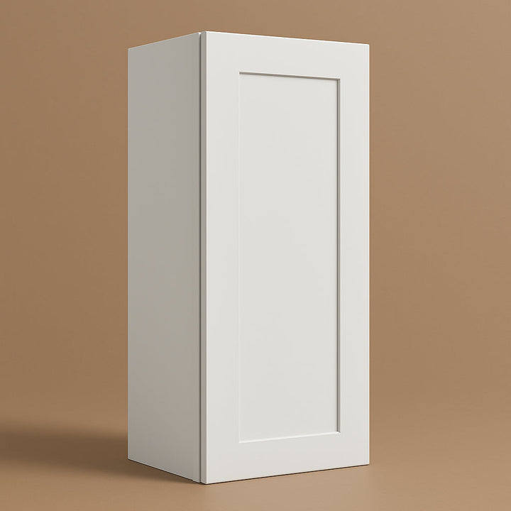 Bremen Cabinetry Shaker Wall Cabinet with Adjustable Shelves, White