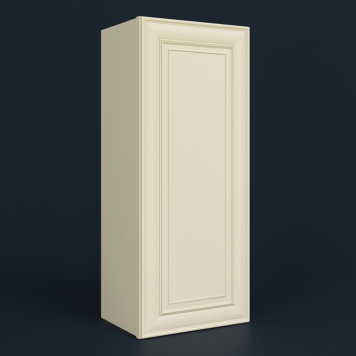 Plywell Antique White Single Door Wall Cabinet - Ready to Assemble