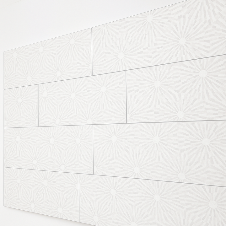 Adessi Mykonos White Porcelain Tile - 24 x 48 Polished Finish