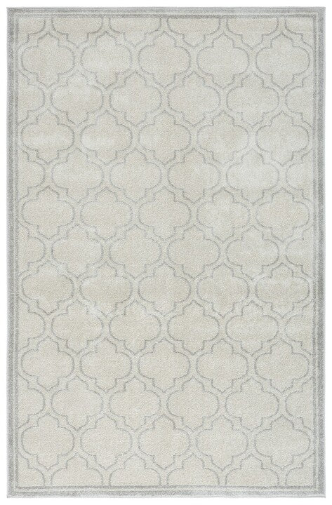 Safavieh Amherst Bridgette 5 x 8 Ivory/Gray Indoor/Outdoor Abstract Handcrafted Area Rug