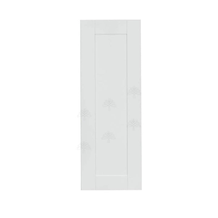LIFEART CABINETRY Anchester Assembled 12x42x12 in. 1 Door Wall Cabinet with 3 Shelves in Classic White