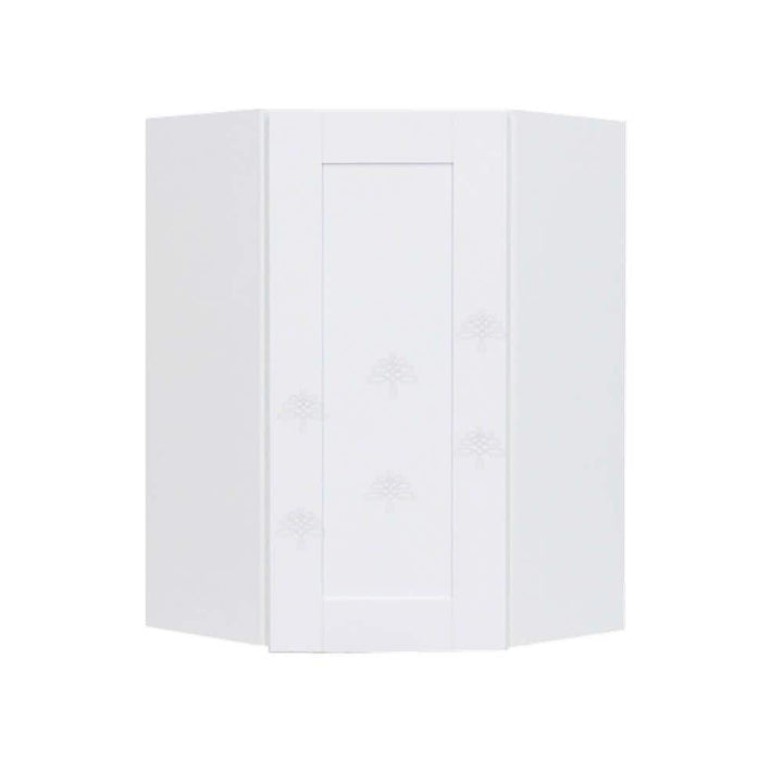 LIFEART CABINETRY Anchester White Plywood Shaker Stock Assembled Wall Corner Kitchen Cabinet (24 in. W x 30 in. H x 12 in. D)