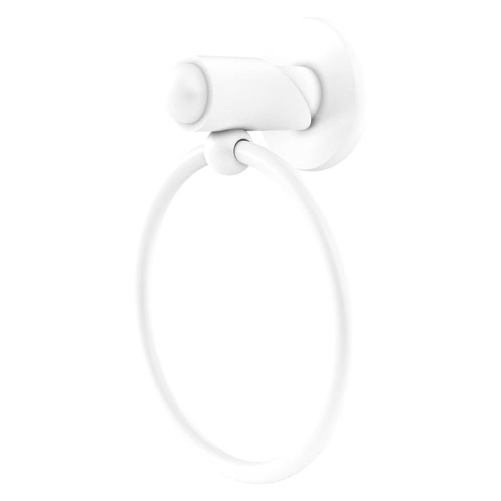 Allied Brass Soho Matte White Wall Mount Towel Ring