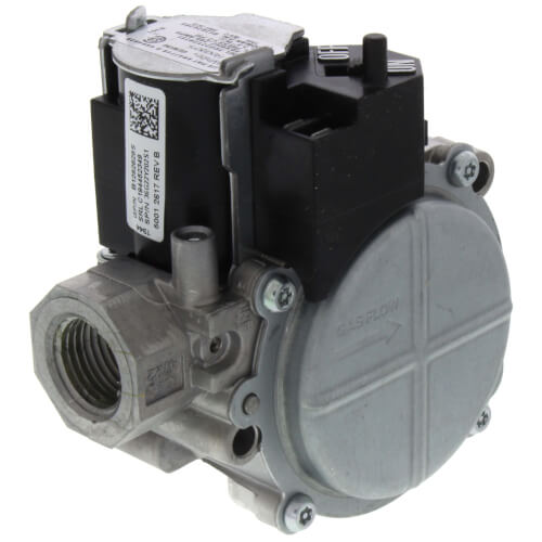 Goodman-Amana B1282628S gas valve - front view (Product Type: Gas Valve; Voltage: 24V)