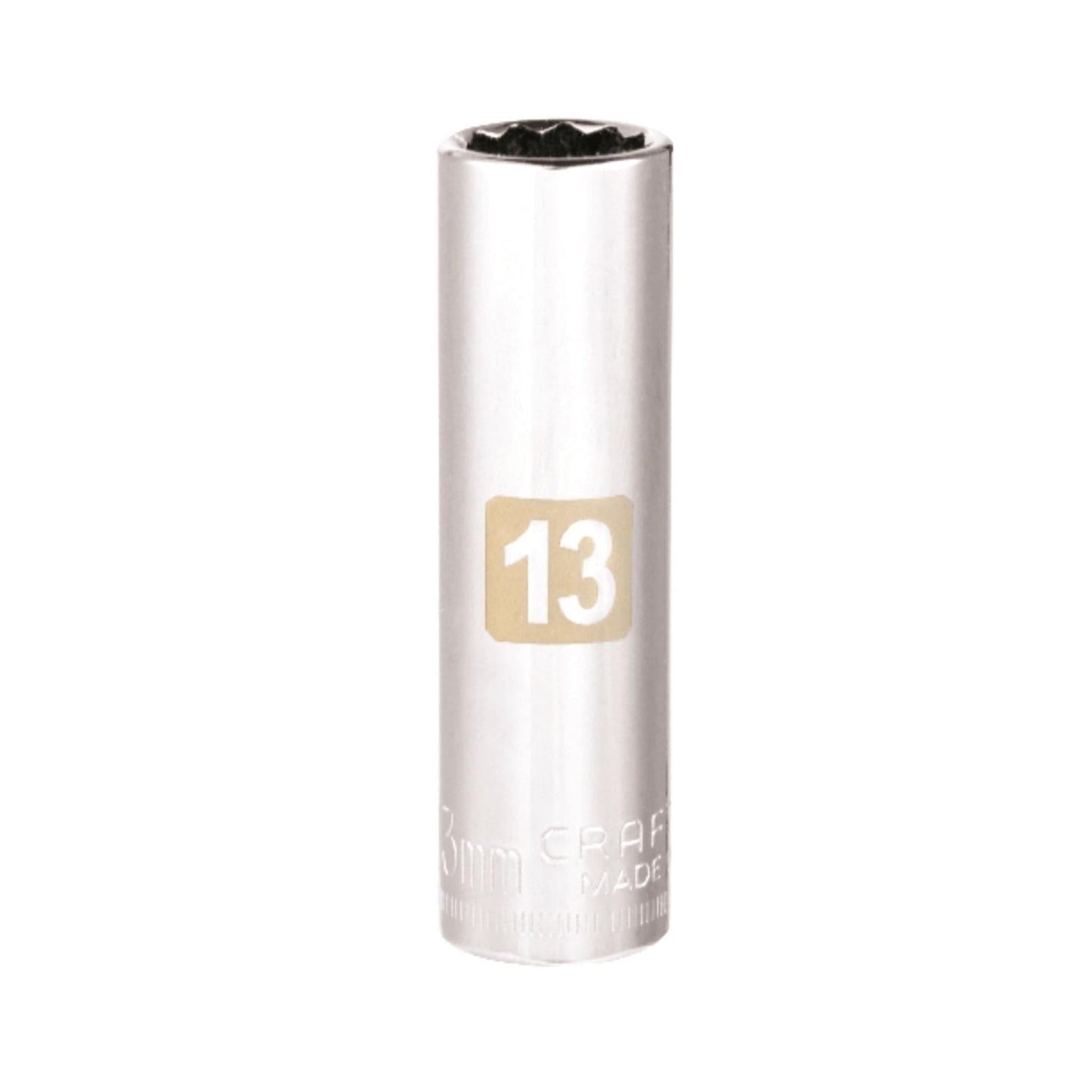 Craftsman 13 mm Deep Socket, 3/8 in. Drive, 12 Point