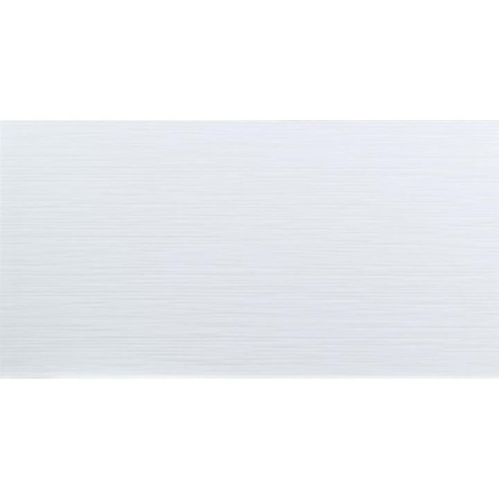 MSI Dymo White Stripe 12 in. x 24 in. Glossy Ceramic Wall Tile (16 sq. ft. / case)