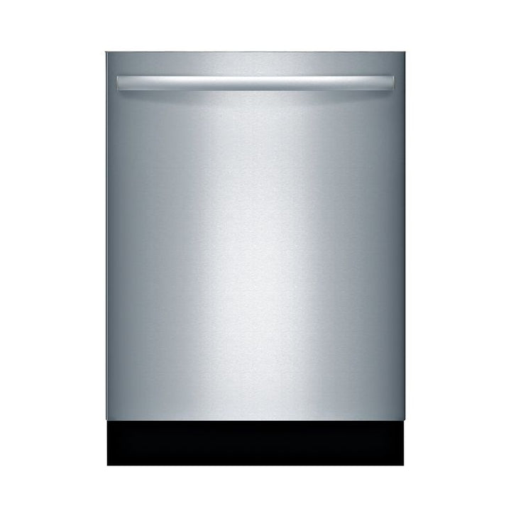 Bosch 100 Series PureDry 48-Decibel Top Control 24-in Built-In Dishwasher (Fingerprint-Resistant Stainless Steel) ENERGY STAR