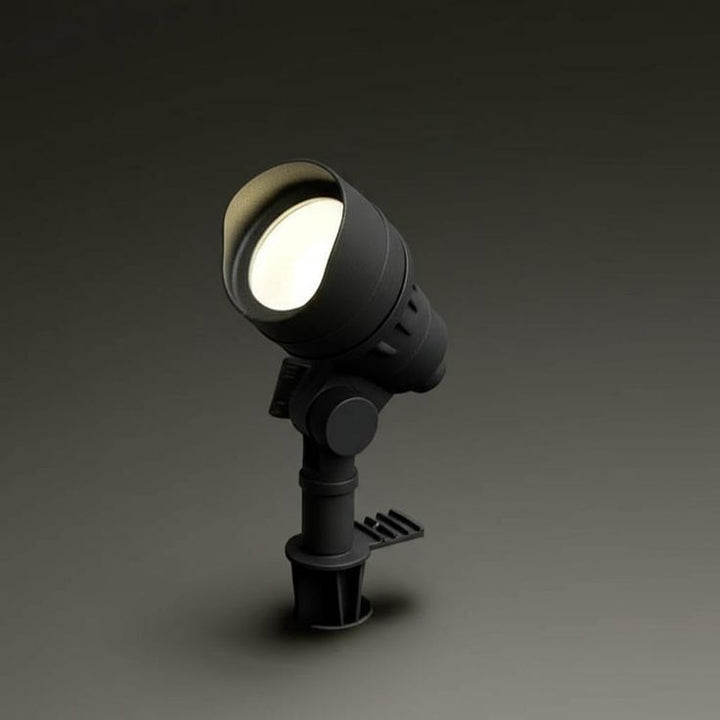 Hampton Bay Millennium Black Adjustable LED Landscape Flood Light