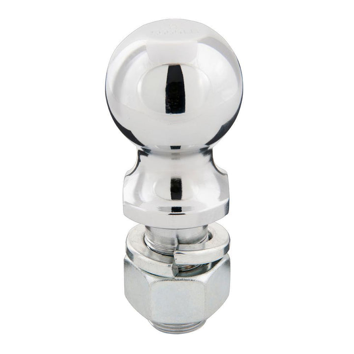 TowSmart 5,000 lb. Capacity 2 in. x 1 in. Shank Diameter x 2 in. Shank Length Chrome Hitch Ball - Super Arbor