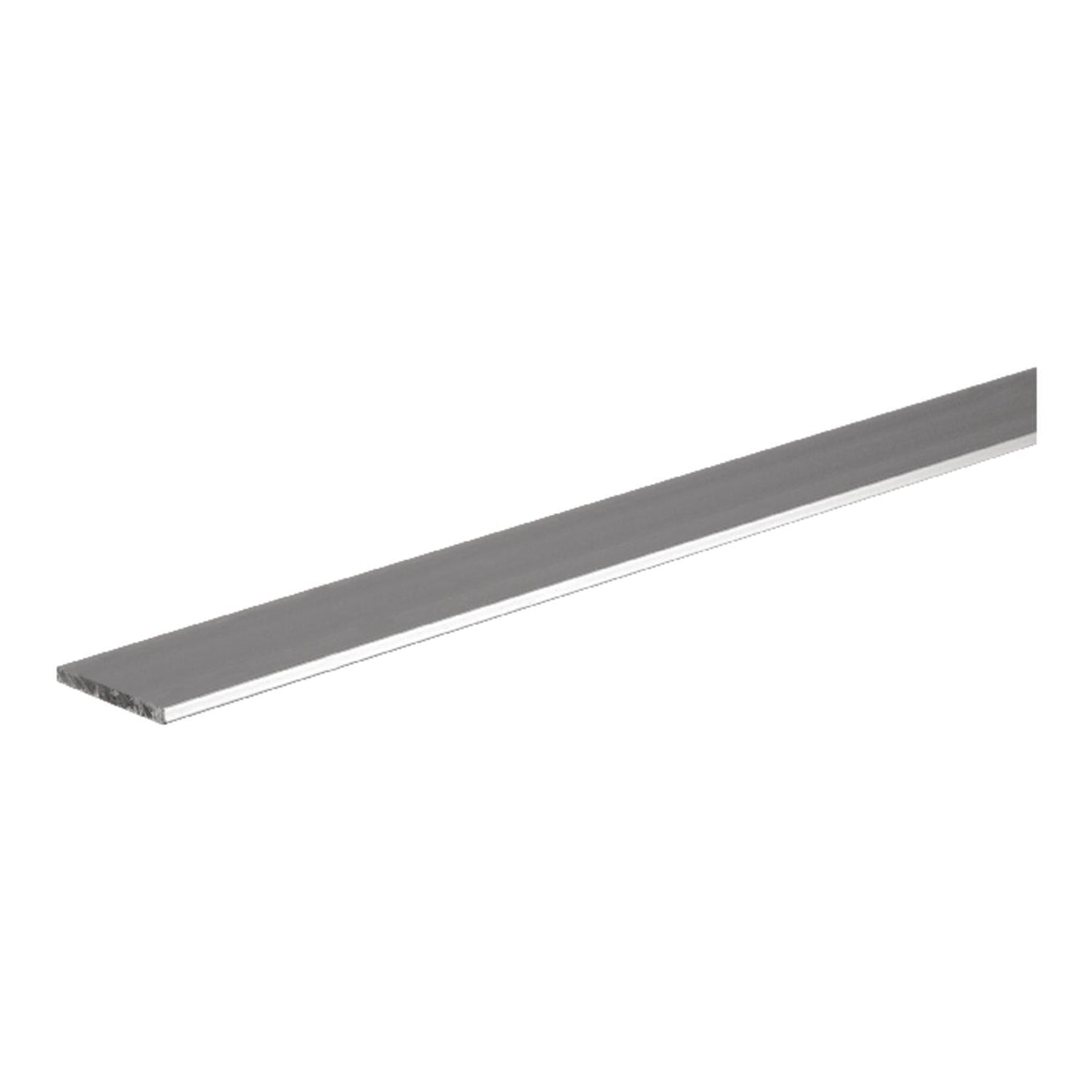 Boltmaster 0.125 in. x 1 in. x 4 ft Weldable Aluminum Flat Bar, 1-Pack