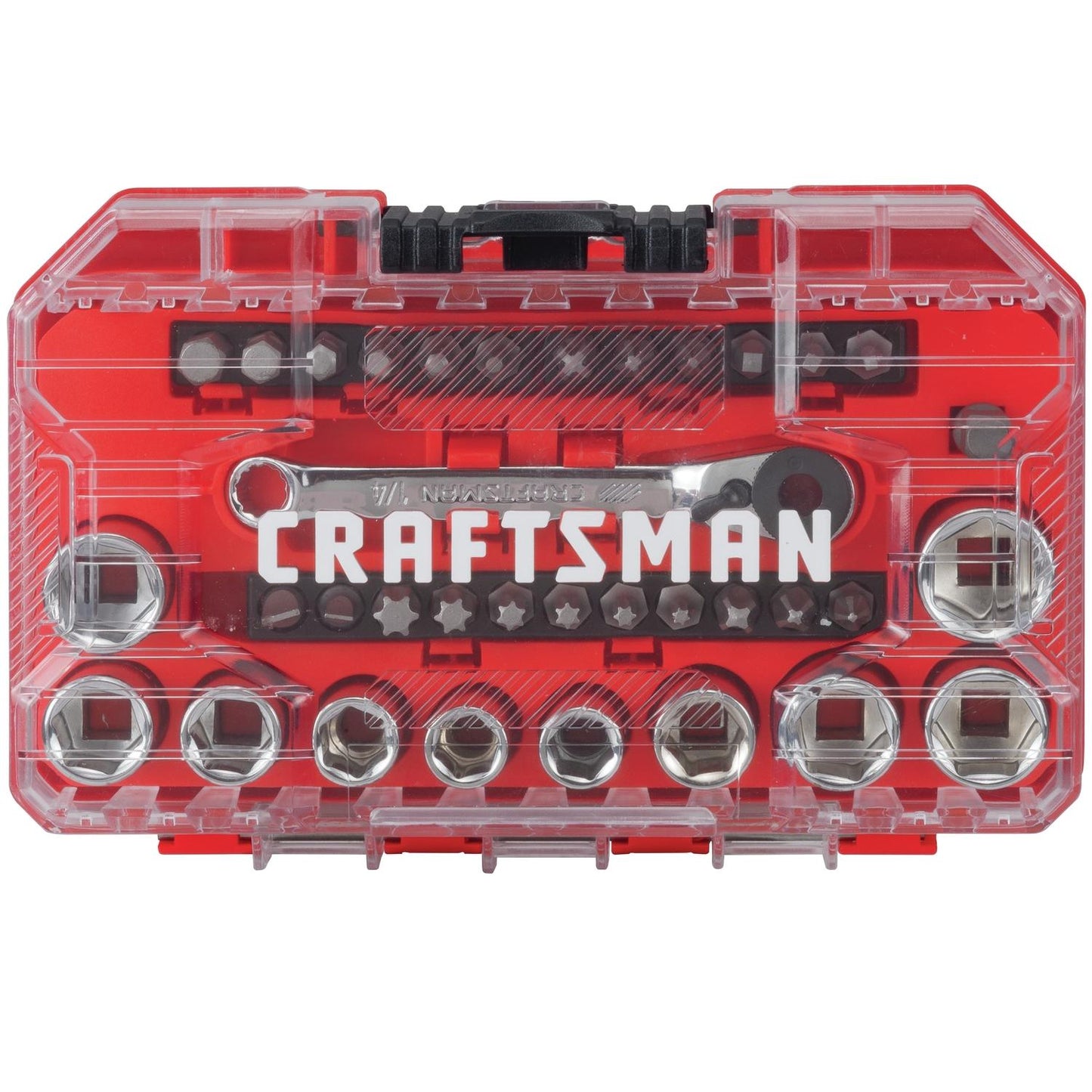 Craftsman Metric and SAE Ratcheting Bit Driver Set, 35 pc