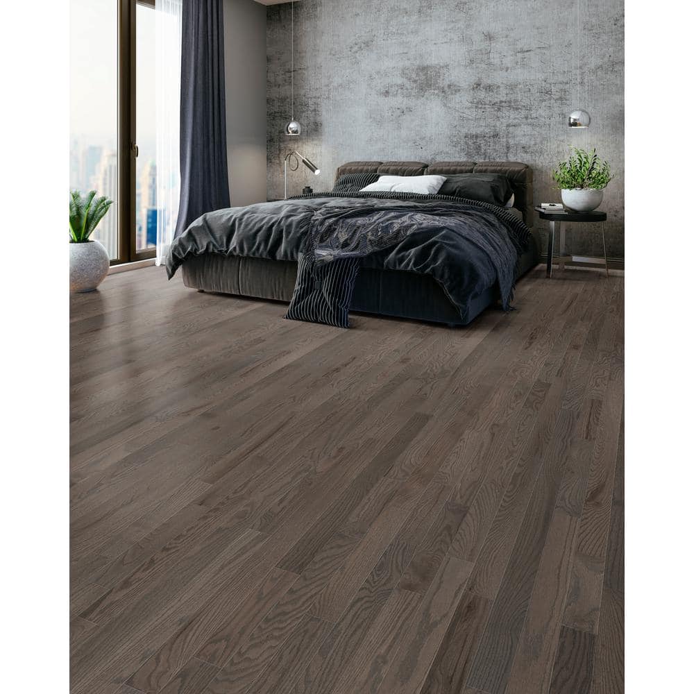CENTURY FLOORING Barnwood Red Oak 3/4 in. T x 3.25 in. W Solid Hardwood Flooring (27.00 sq.ft./case)