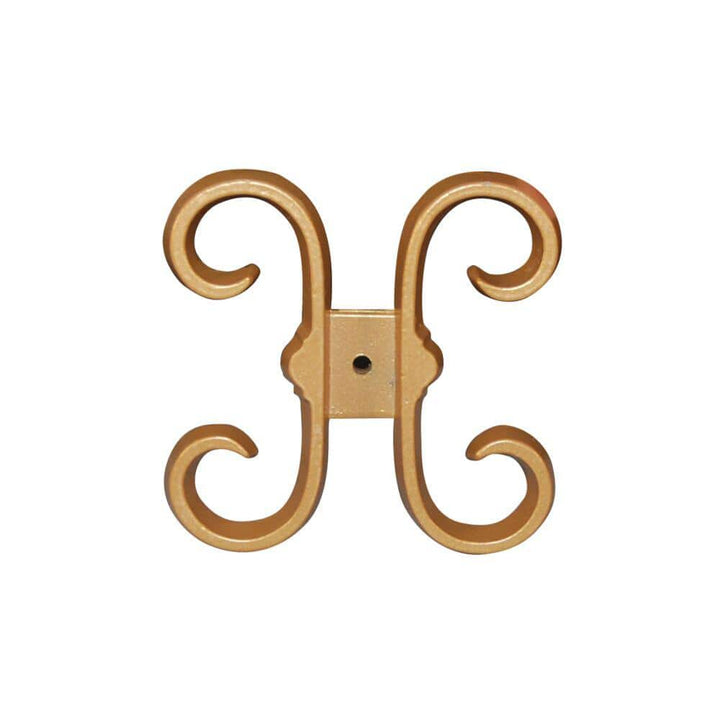 Barrette Outdoor Living 3/4 in. Gold Butterfly Scrolls