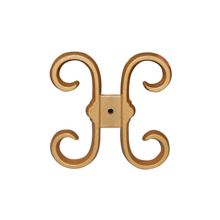 Barrette Outdoor Living 5/8 in. Gold Butterfly Scrolls