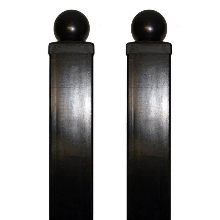 ALEKO Gate Post 8' x 3.5" x 3.5" for Dual Swing Driveway Gates - Set of 2
