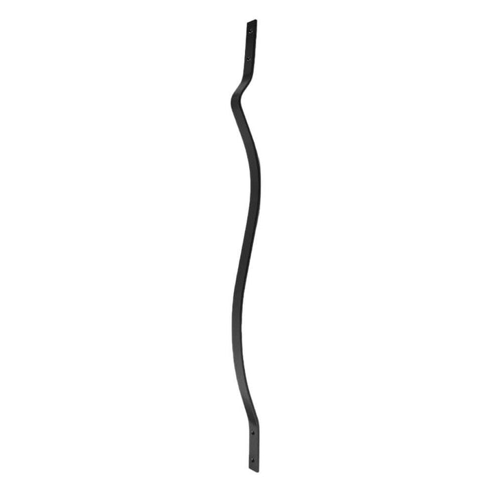 Deckorators 29-1/2 in. x 1 in. Black Aluminum Baroque Baluster (15-Pack)