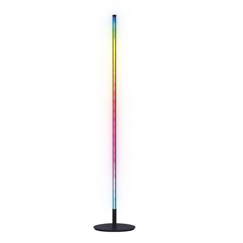 Feit Electric 42 in. Integrated LED Color Changing Smart Home Wi-Fi Connected Wireless Floor Lamp (4-Pack)
