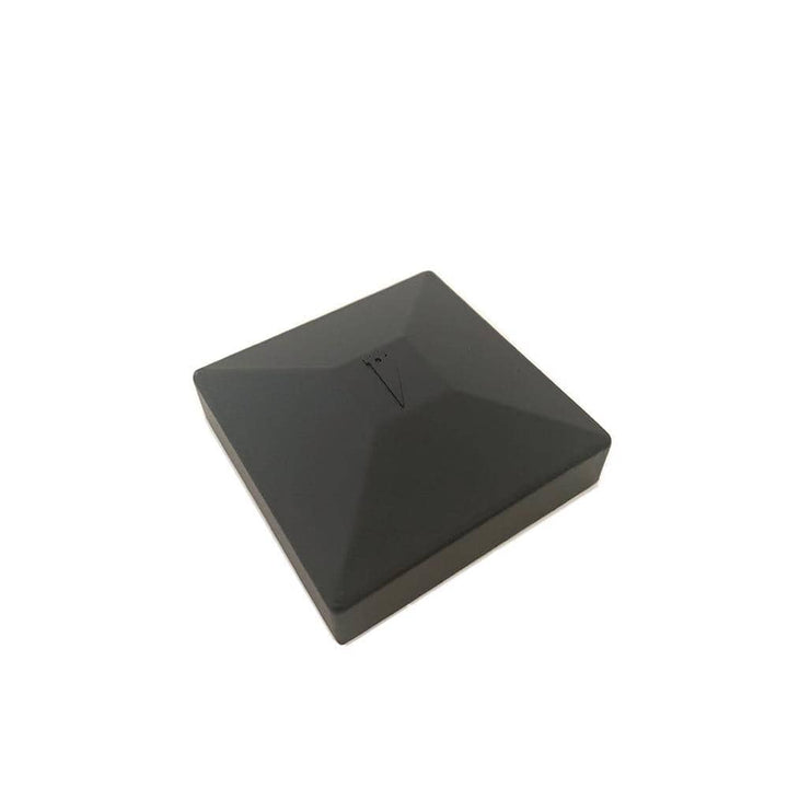 FORTRESS Athens Black Polymer Pressed Dome Fence Post Cap for 2x2 in. Nominal Post