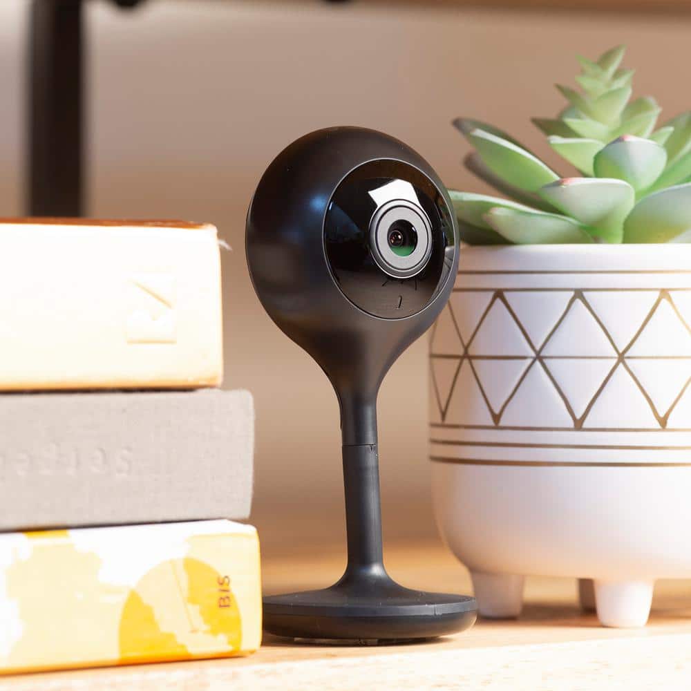 Geeni LOOK 1080p HD Smart Wi-Fi Security Camera System with Night Vision Motion Detection 2-Way Audio No Hub Required (2-Pack)