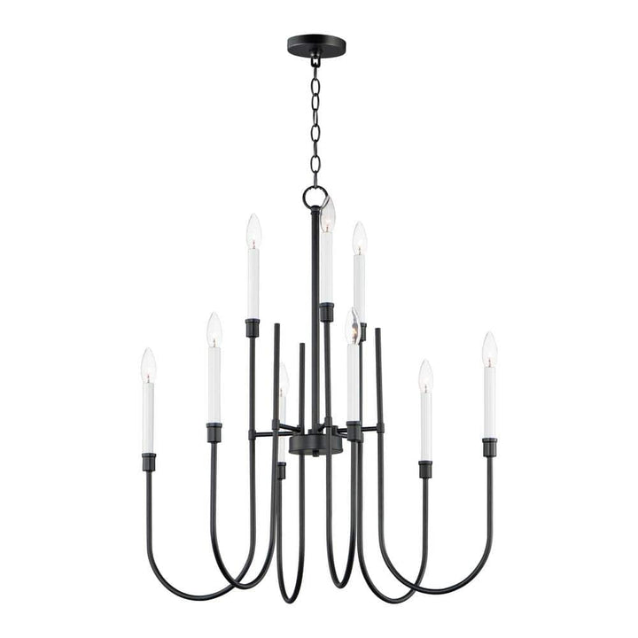 Maxim Lighting Tux 9-Light Black Chandelier