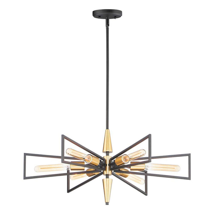 Maxim Lighting Wings 6-Light Black Chandelier
