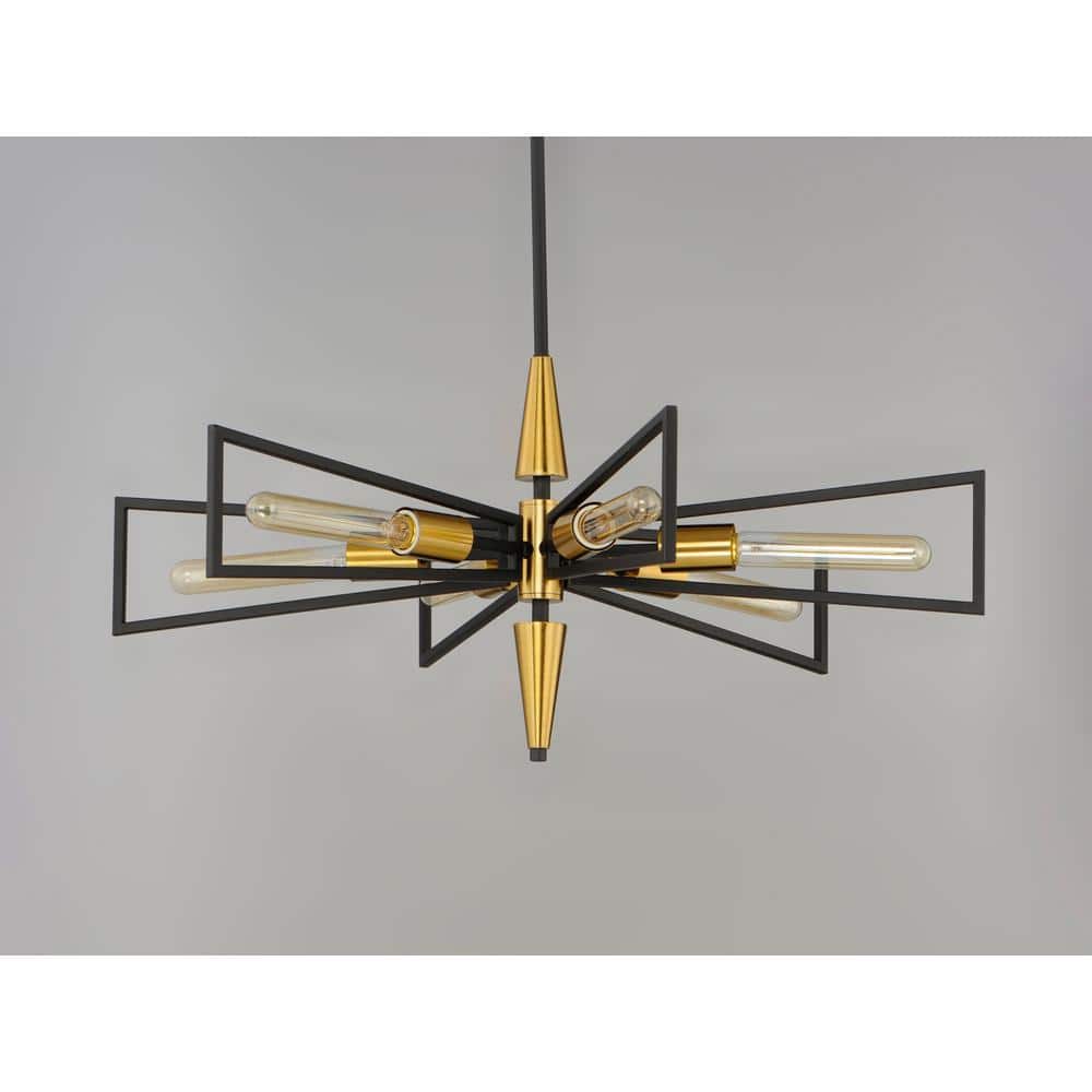 Maxim Lighting Wings 6-Light Black Chandelier