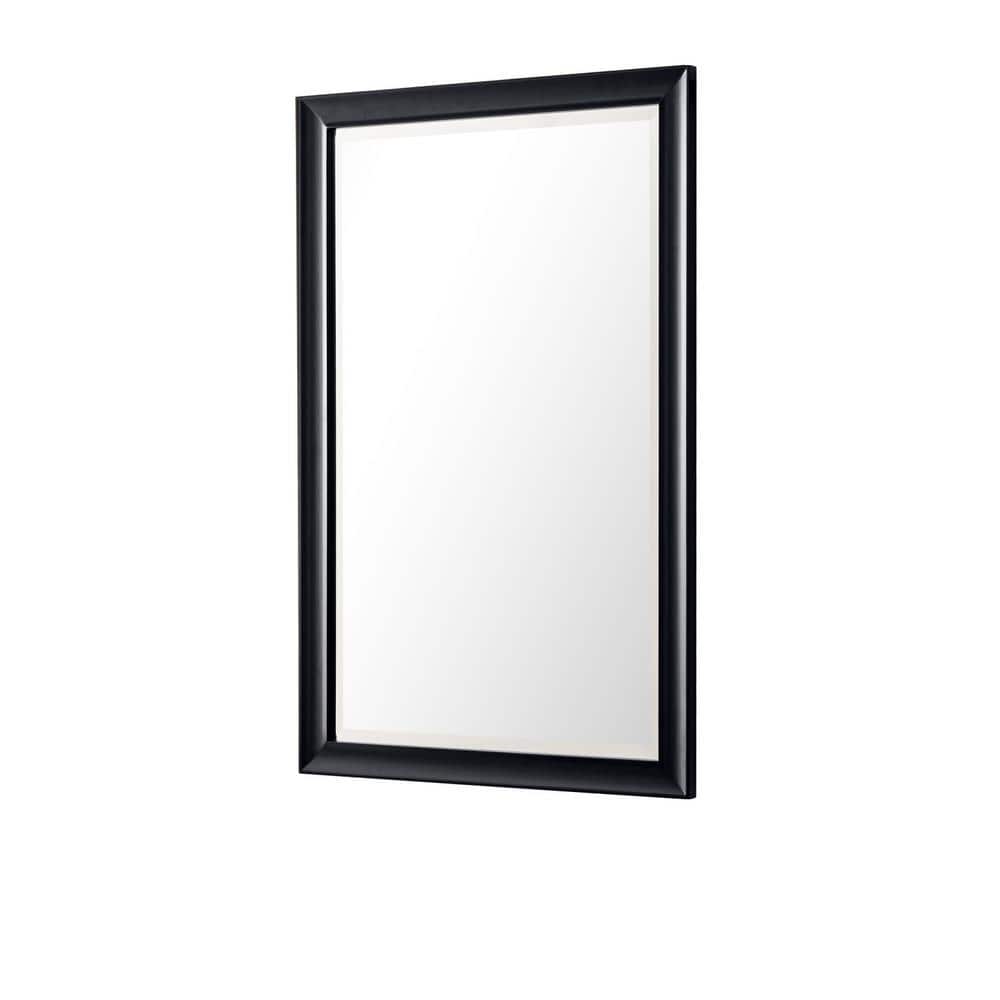 James Martin Vanities Glenbrooke 26" x 40" Black Onyx Vanity Mirror