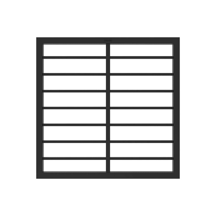 FORTRESS Axis Black Steel 34-in x 34.5-in Gate